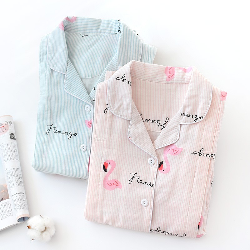 Bộ Pijama bầu và sau sinh cho bé bú BDT10