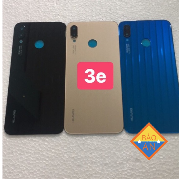 Nắp lưng đt Huawei Nova 3E/P20 Lite (có kính cam)