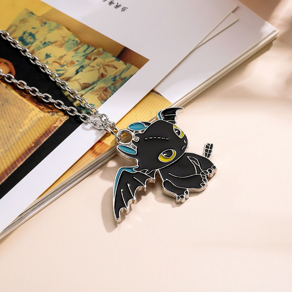 Vòng cổ mặt hình rồng hoạt hình How To Train Your Dragon dành cho cặp đôi
