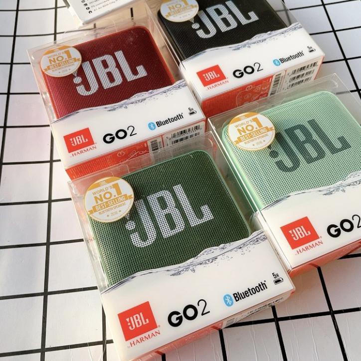 LOA BLUETOOTH JBL GO 2 CHÍNH HÃNG FULLBOX NEW 100%, chống nước IP X7 chất âm tốt 💥 Sale cực mạnh tại Fan Táo