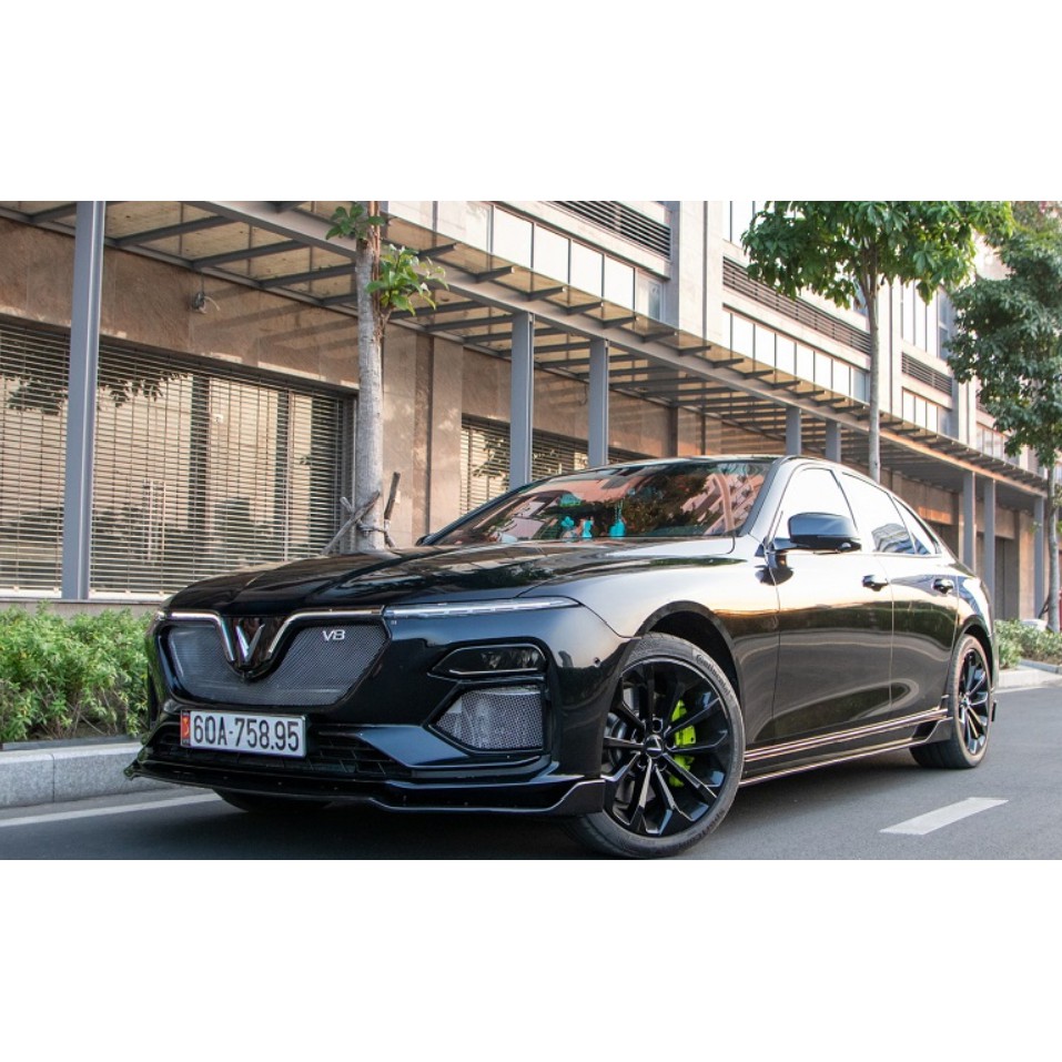 Lip trước ,cản trước dành cho xe Vinfast lux a mẫu thể thao,nhựa ABS Cao Cấp