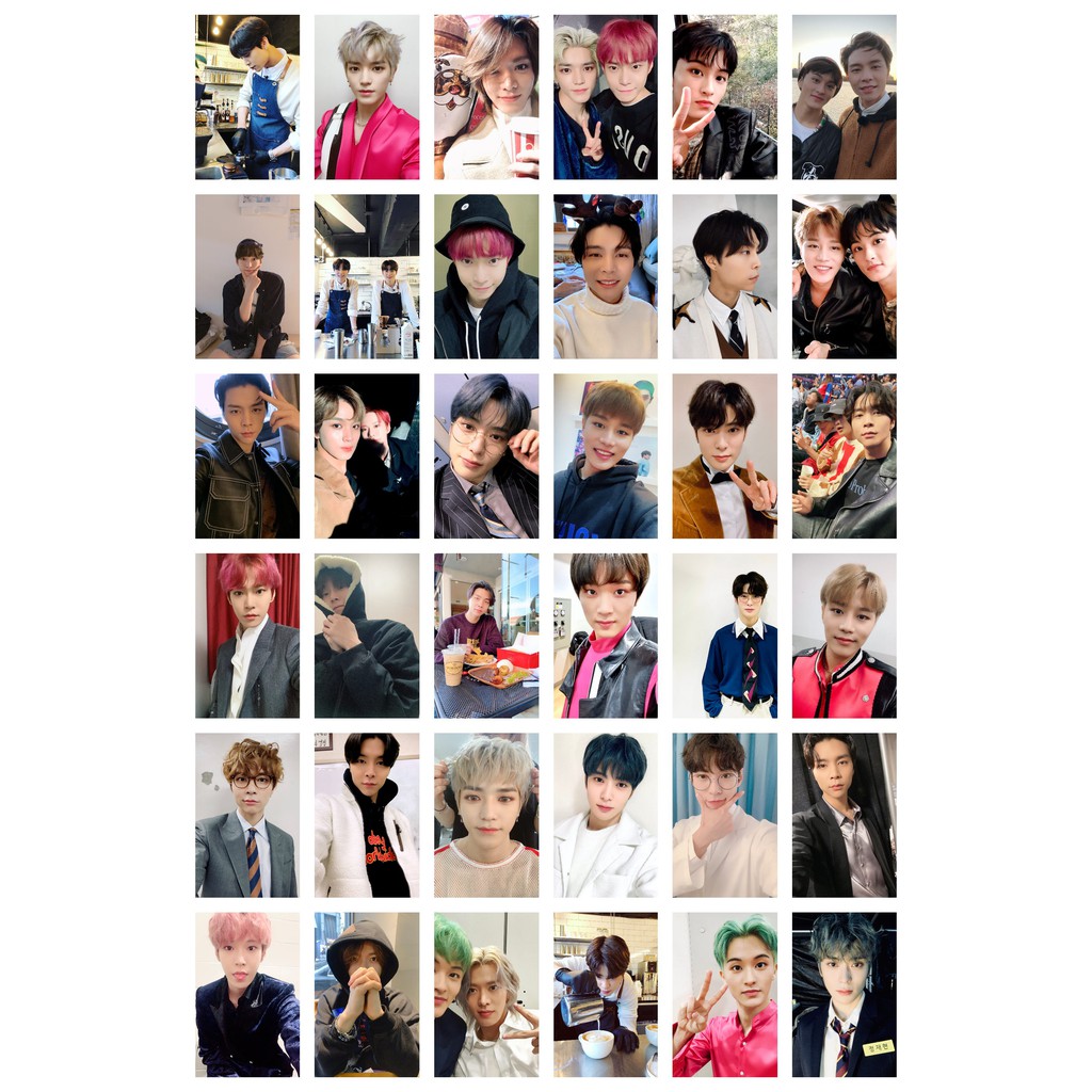 Lomo card 99 ảnh NCT 127 update Twitter 030220