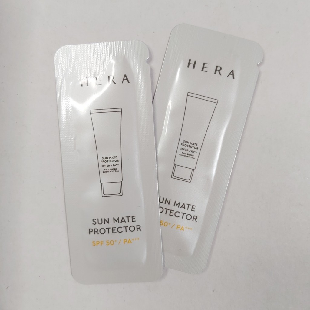 Gói kem chống nắng Hera Sun Mate Protector SPF50+/PA+++ chống tia UV cao 1ml