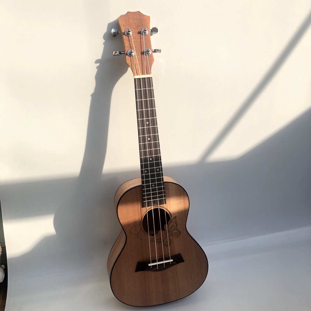 UKULELE TENOR- ĐÀN UKULELE TENOR ĐEN CAO CẤP, ĐẢM BẢO CHẤT LƯỢNG - HÀNG CÓ SẴN