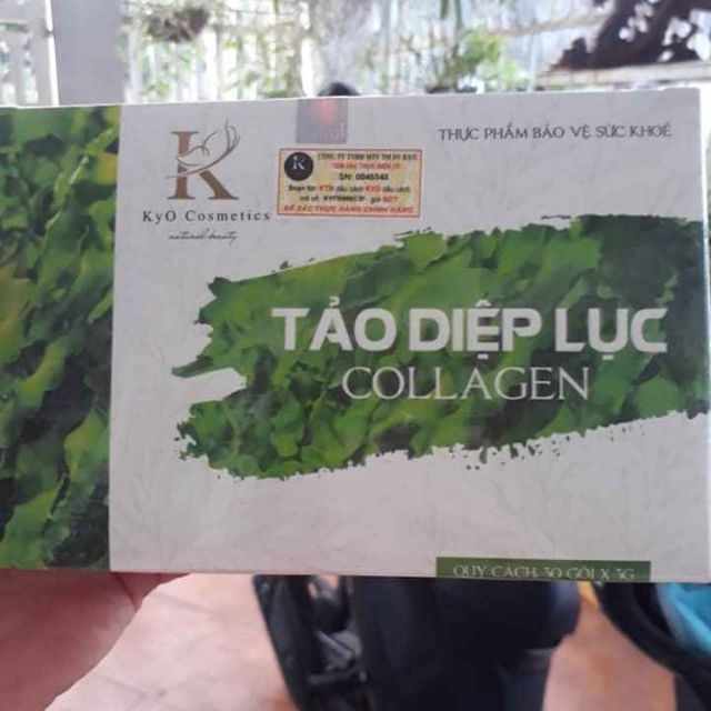 Tảo diệp lục chính hãng