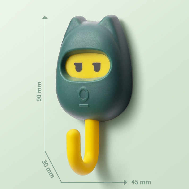 3PCS!!!Móc Treo Đồ Gắn Tường Cỡ Nhỏ Đa Năng Tiện Dụng