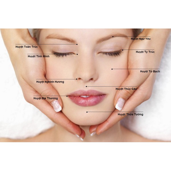 Cây ấn huyệt massage mặt 2 đầu (Bằng gỗ) | BigBuy360 - bigbuy360.vn