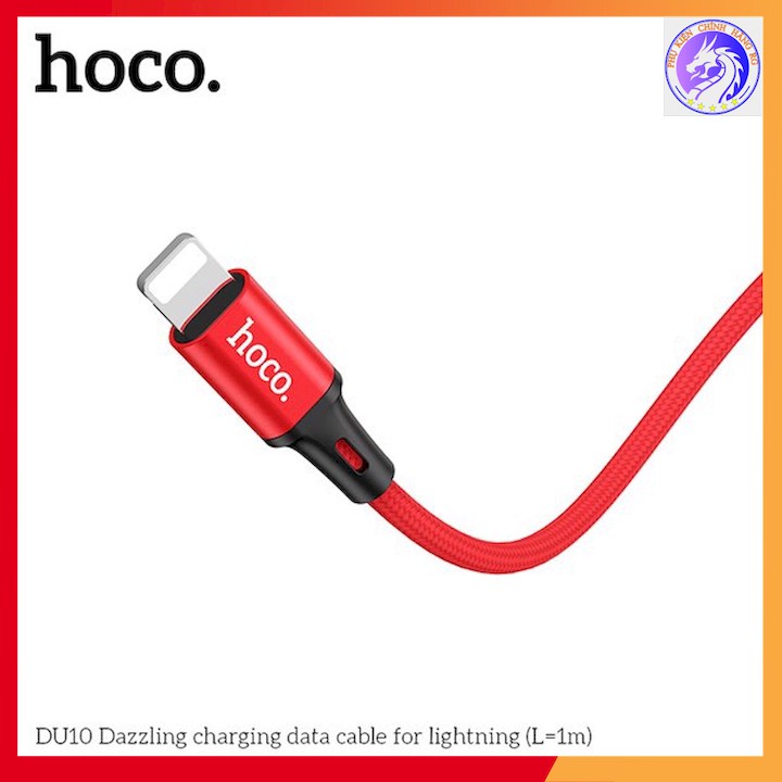 Cáp Sạc Nhanh Dây Dù Hoco X14/ Hoco DU10 Lightning Cho iPhone - iPad - Chính Hãng Chất Lượng Cao