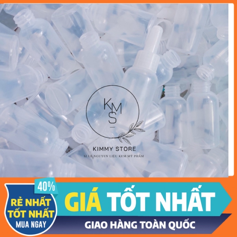 combo 100 chai 10ml ống bóp nhựa rỗng chiết