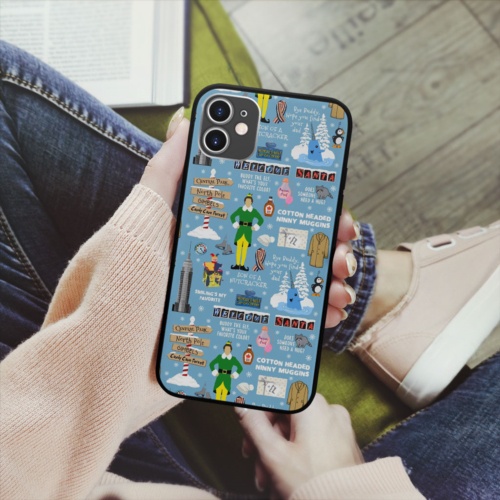 Ốp lưng iphone SAMSUNG hình christmast collage art kinetic art cứng  cho các dòng iPhone PAP20210839