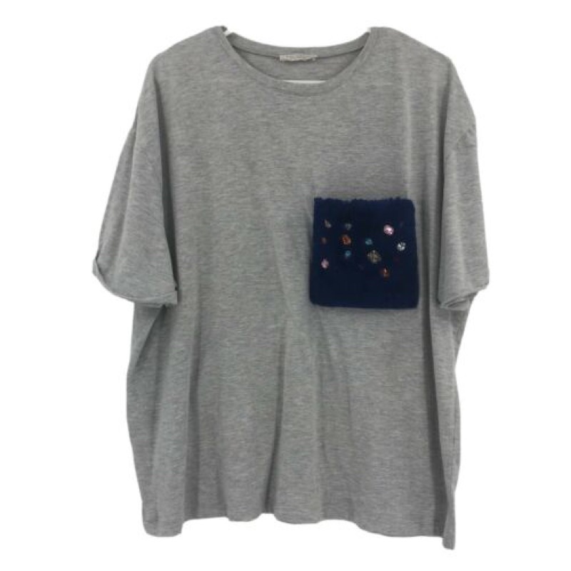 Áo ZARA faux fur pocket