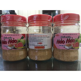 Combo 3 lọ muối chấm Hảo Hảo tôm chua cay 120 gram, chính hãng