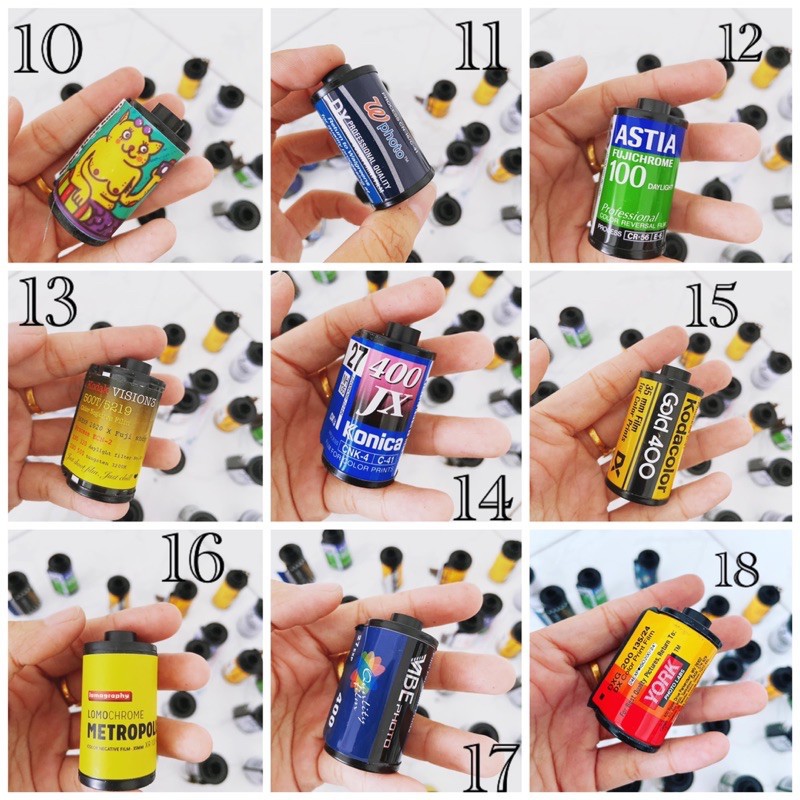 Móc Khóa Film Kodak và Fuji In Hình Kỉ Niệm🍁 Quà Sinh Nhật Handmade Độc Đáo Từ Cuộn Phim🍁