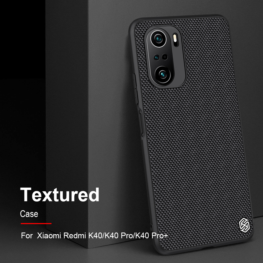 Ốp điện thọai NILLKIN TPU sợi nylon và PC siêu mỏng chống trượt cho Xiaomi POCO F3/Redmi K40/K40 Pro/K40 Pro+
