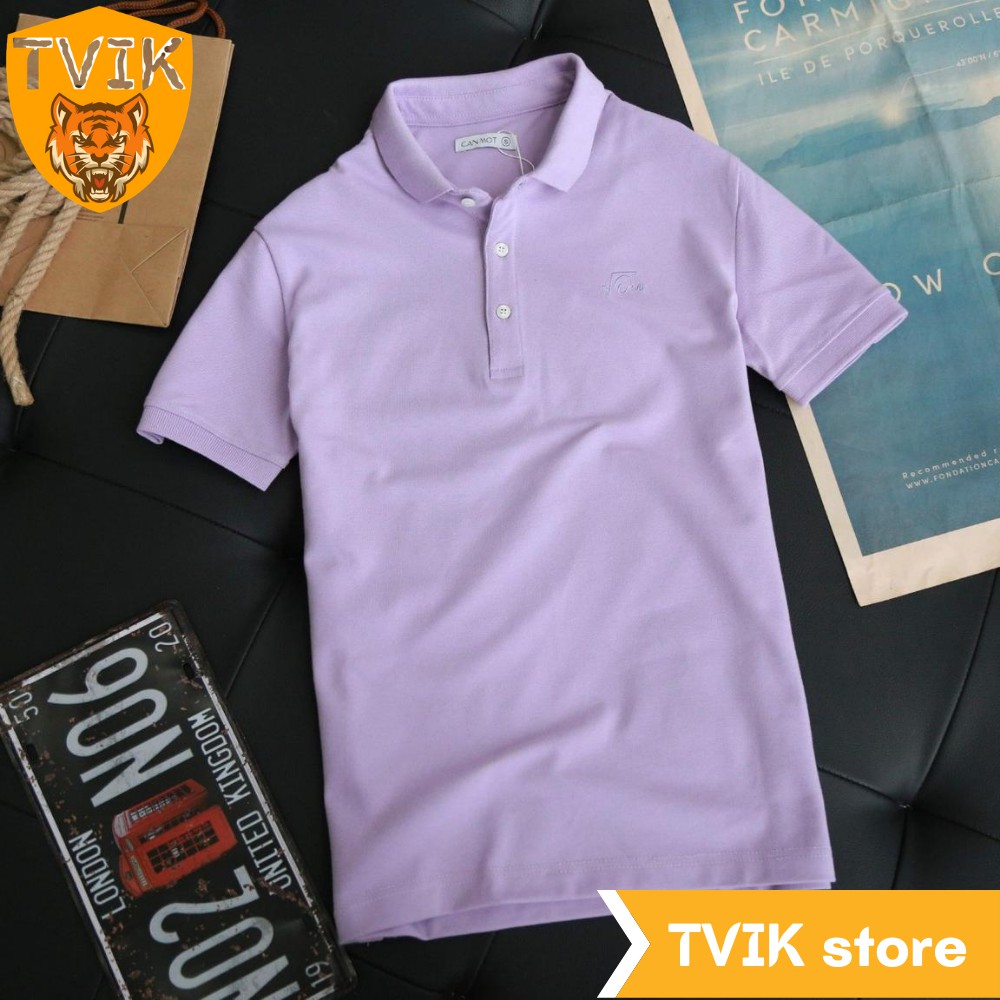 Áo thun polo nam Tvik nhiều màu, chất vải thun cá sấu cao cấp, ATP | BigBuy360 - bigbuy360.vn