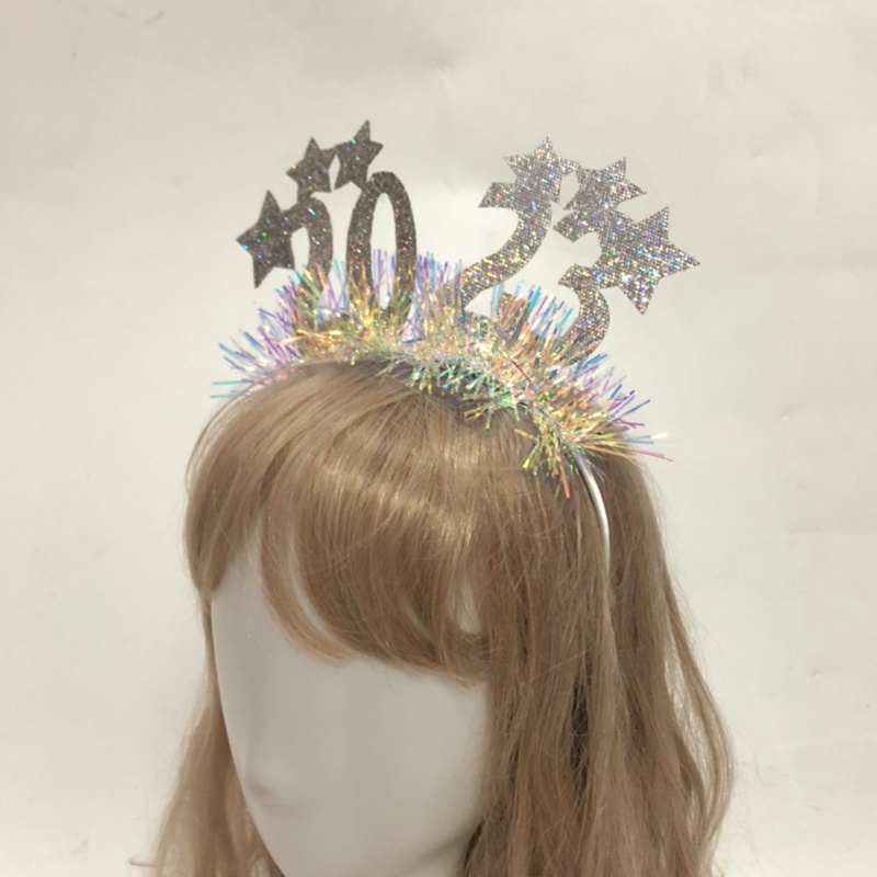 Băng Đô Cài Tóc Hình Số Lấp Lánh Dành Cho Người Lớn Và Trẻ Em