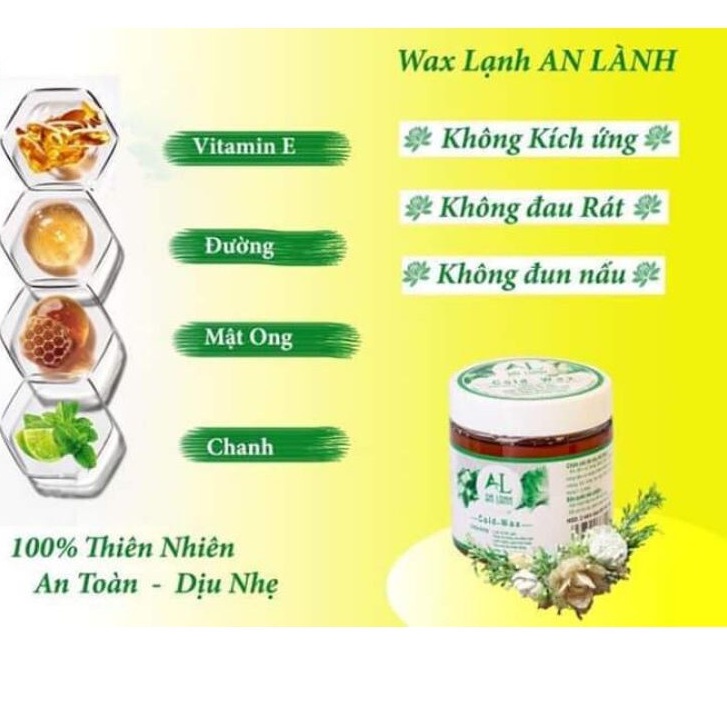 WAX LÔNG AN LÀNH Wax Lạnh Dễ Sử Dụng An Toàn Cho Da