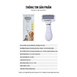Lược sấy thú cưng