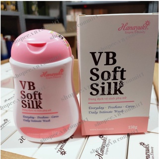 Dung Dịch Vệ Sinh Hanayuki Hồng 150ml 🦋 Chính Hãng 🦋 Hanayuki VB Soft Silk Mẫu Mới