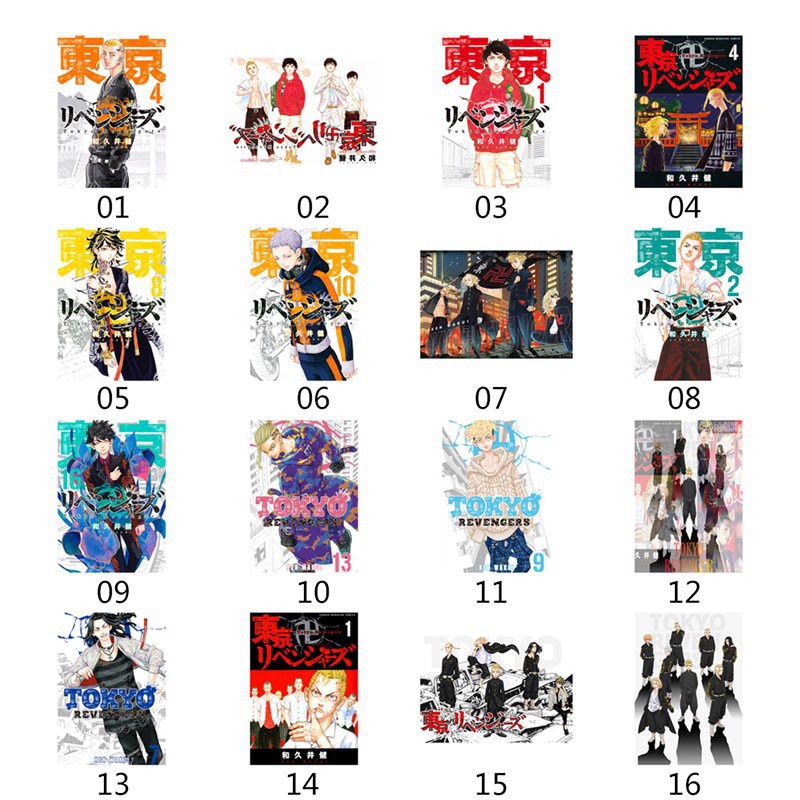 Tmdbyx Poster Treo Tường Hình Nhân Vật Anime Tokyo Revengers