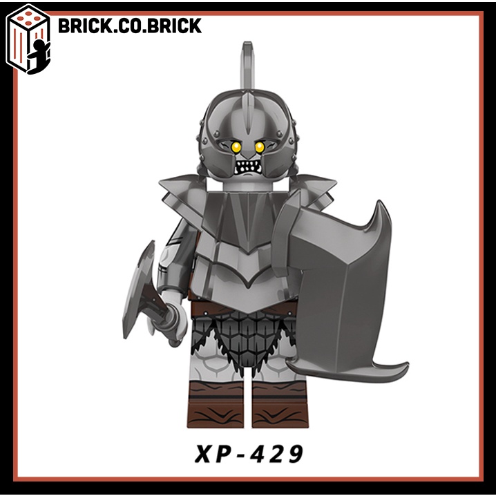 Lính Trung Cổ Lord of the Rings Quân Đội Orc giáp chiến đấu Mordor KT1056