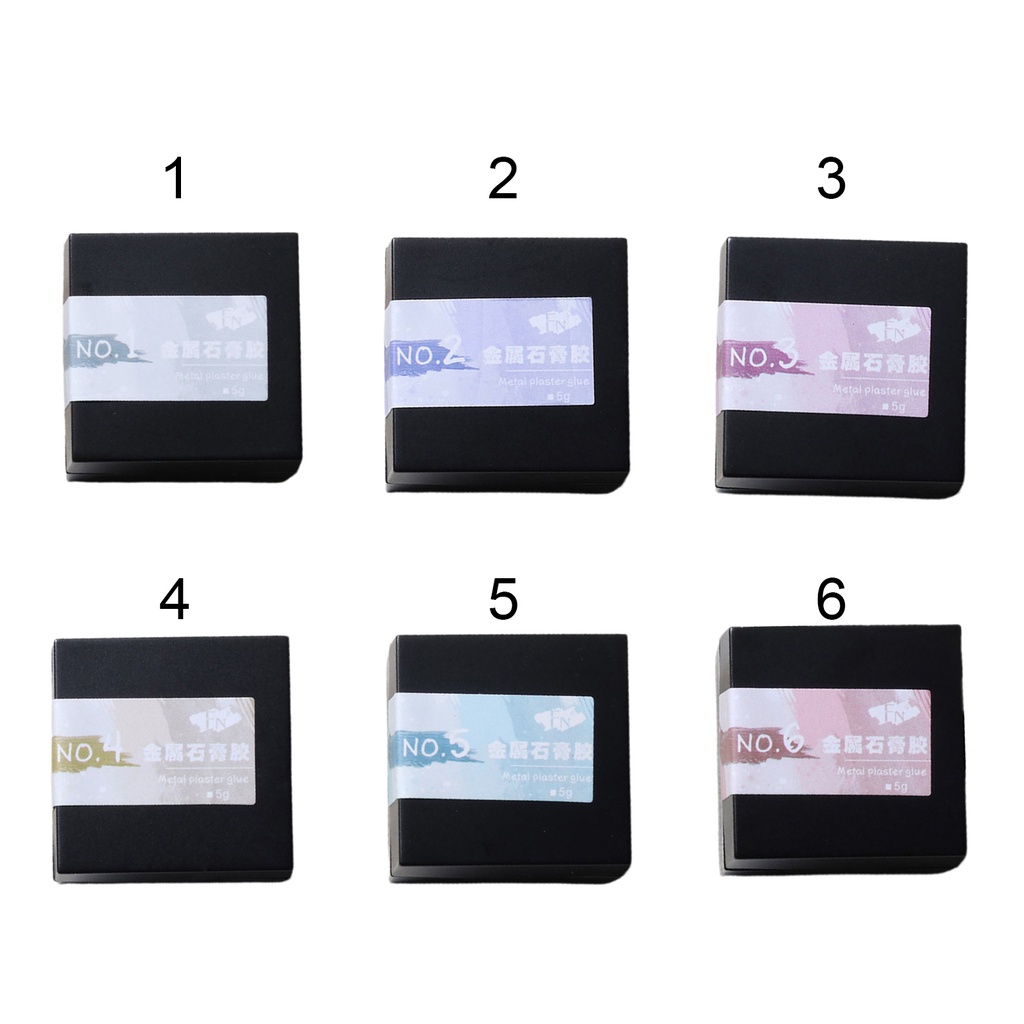 Gel Gypsum 5g Tự Trang Trí Móng Tay Chống Rơi Màu Sắc Tươi Sáng Cho Nữ