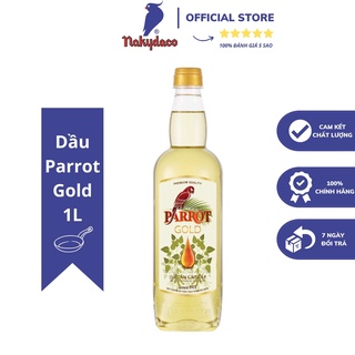 Dầu Ăn Cao Cấp Parrot Gold 1L-Premium Parrot Gold Oil-Dầu Ăn Chính Hãng Nakydaco