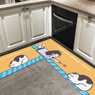 Set 2 thảm lót chân bếp 1.2m + 0.6m