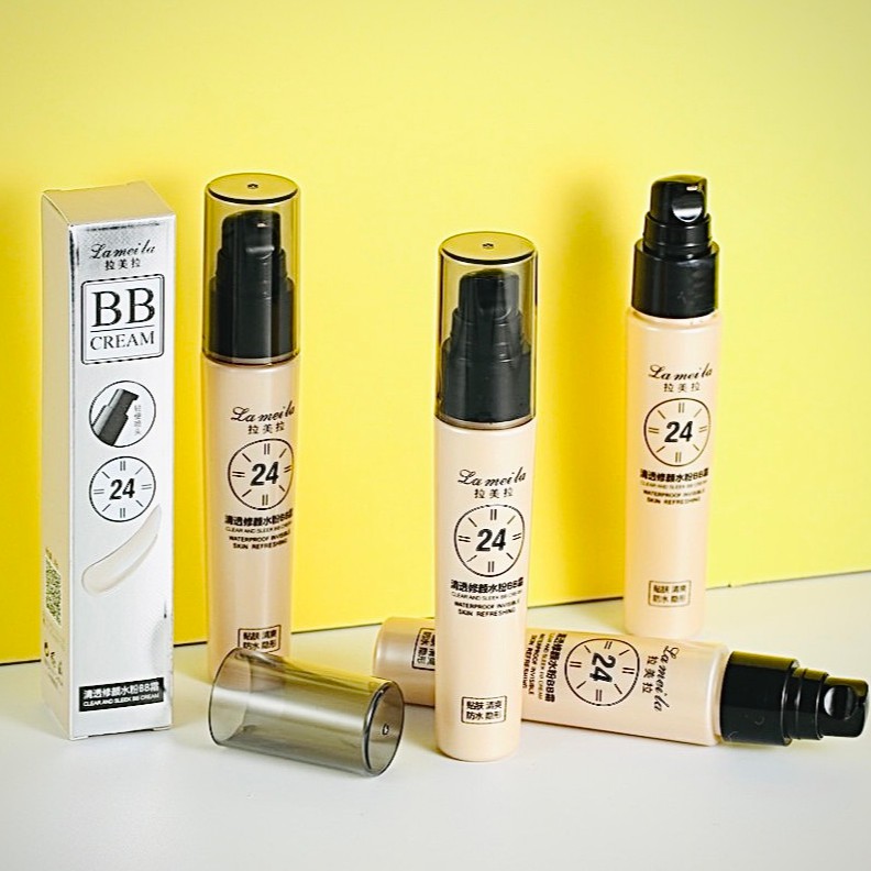 Kem nền BB Cream 24h Lameila 30ml 3036 che khuyết điểm tốt lâu trôi mềm mịn nội địa CC cream Make up Foudation