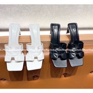 Guốc chữ h gót dẹp cao 7p bigsize 40,41,42,43,44