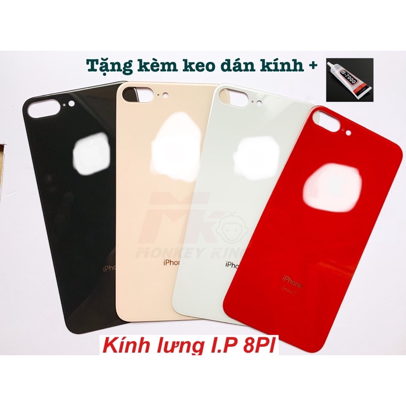 Kính lưng I.P 8/ 8Pl lỗ lớn siêu sịn ( dùng để thay kính lưng)
