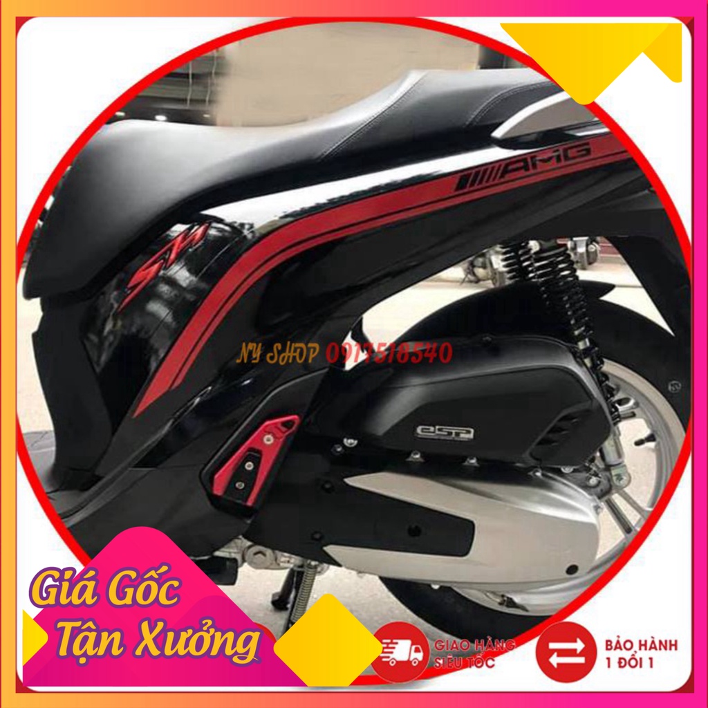 GÁC CHÂN BIKER CNC CHO SHVN2012-2017, SH300i 2016, SH Mode. (Ảnh Sp thật)