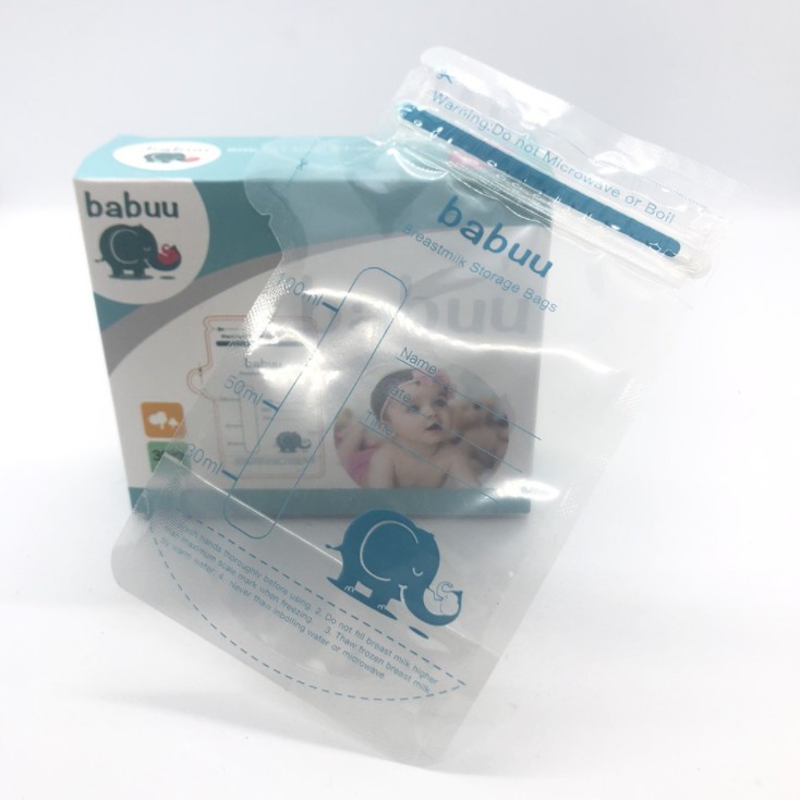 Hộp 30 túi trữ sữa Baby Babuu Nhật Bản 100ml