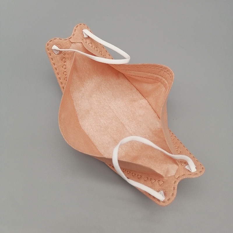 <Màu cam đất><Tái sử dụng>Khẩu trang oxit đồng dành cho người lớn KF94 chuẩn KN95 JSMT