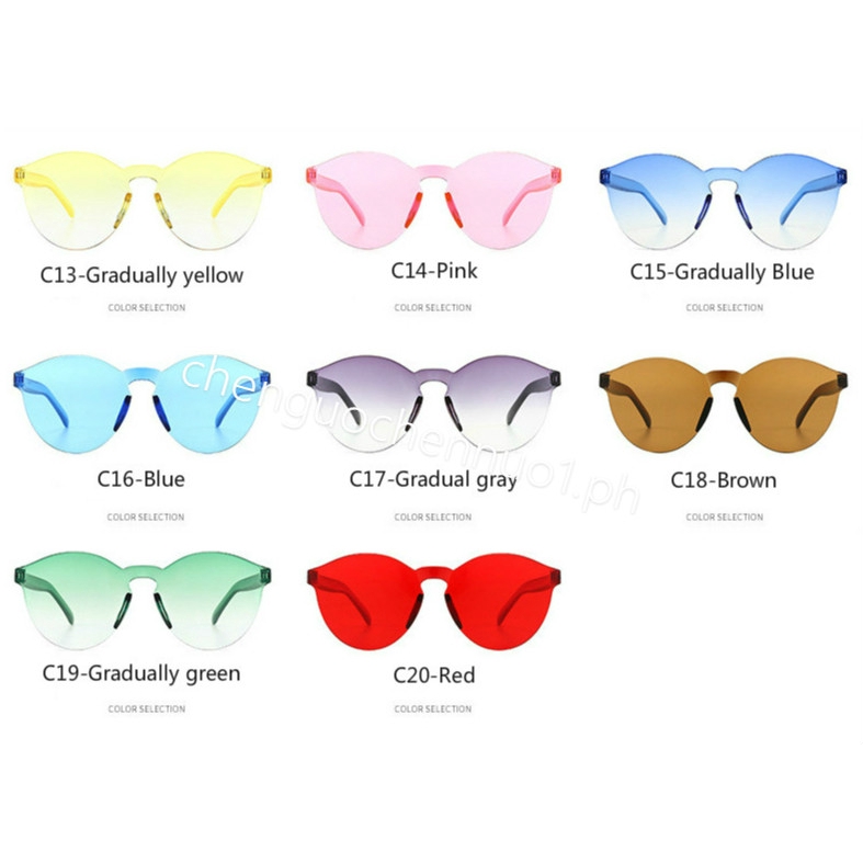 Kính râm trong suốt không gọng thời trang cho nam và nữ