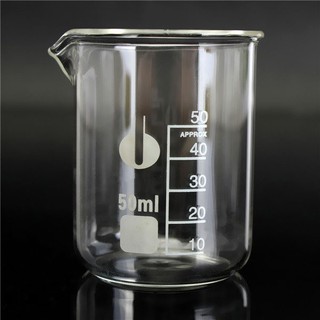 Cốc đong thủy tinh thí nghiệm 50ml