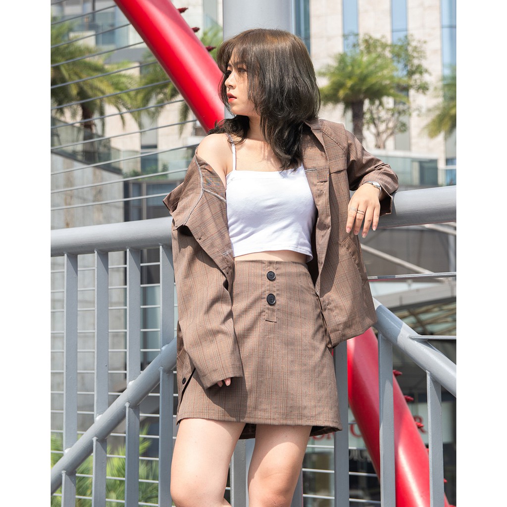 Chân Váy A Túi - Caro | BigBuy360 - bigbuy360.vn