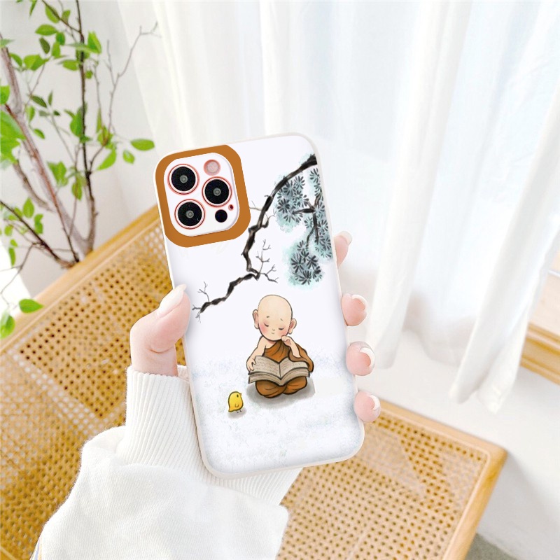 Ốp lưng iphone Cạnh vuông dẻo Chú tiểu iphone 6splus/7/7plus/8/8plus/x/xr/xs/11/12/pro/max/plus/13promax tr308
