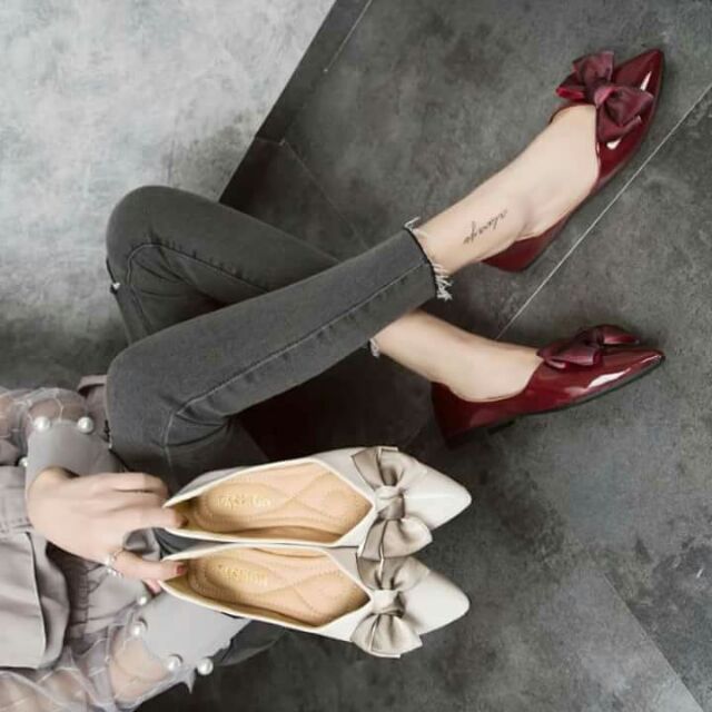 Giày tiểu thư kèm ảnh thật