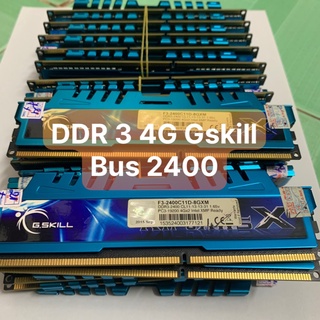 DDR3 Ram 4G – Bus 2400 Gskill Tản Nhiệt Xanh Chính hãng ,Không Kén Main – Vi Tính Bắc Hải