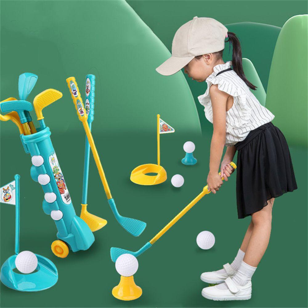 Bộ Gậy Đánh Golf Mini Bằng Nhựa Cho Bé Tập Chơi Ngoài Trời