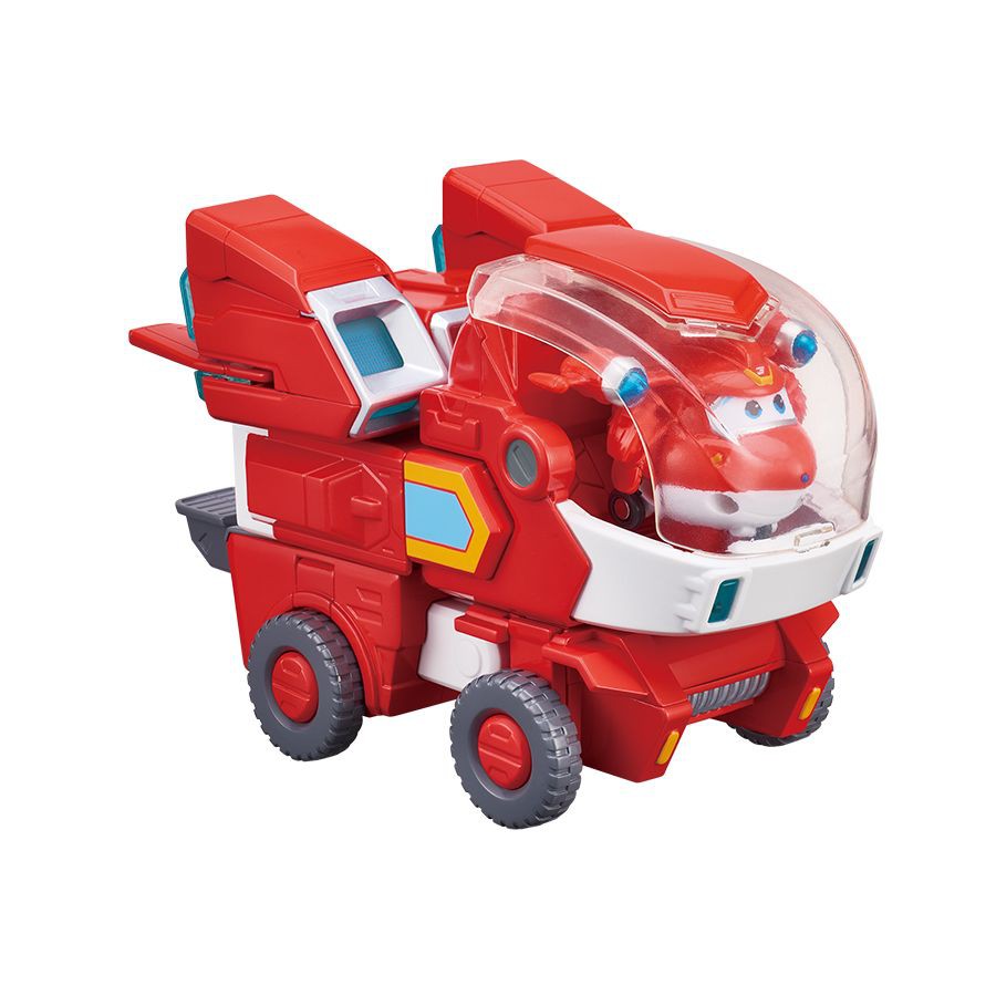 Đồ Chơi SUPERWINGS Siêu Robot Kết Hợp Siêu Xe Cứu Hộ Jett Tia Chớp Nâng Cấp YW750321