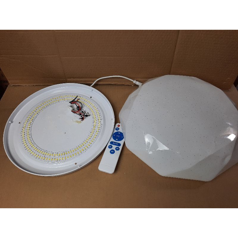 Bộ vỏ,led,điều khiển ốp trần năng lượng mặt trời