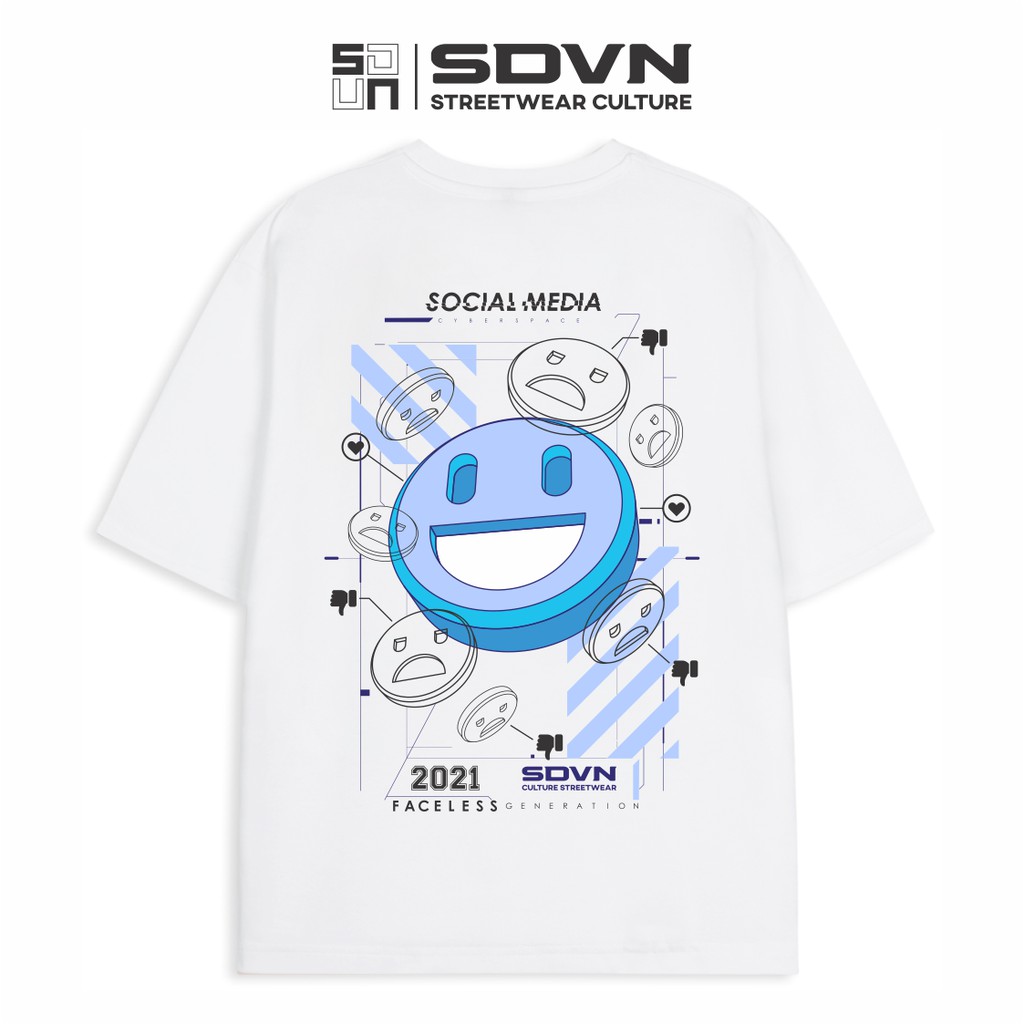 Áo Thun Unisex Nam Nữ SDVN Faceless | BigBuy360 - bigbuy360.vn