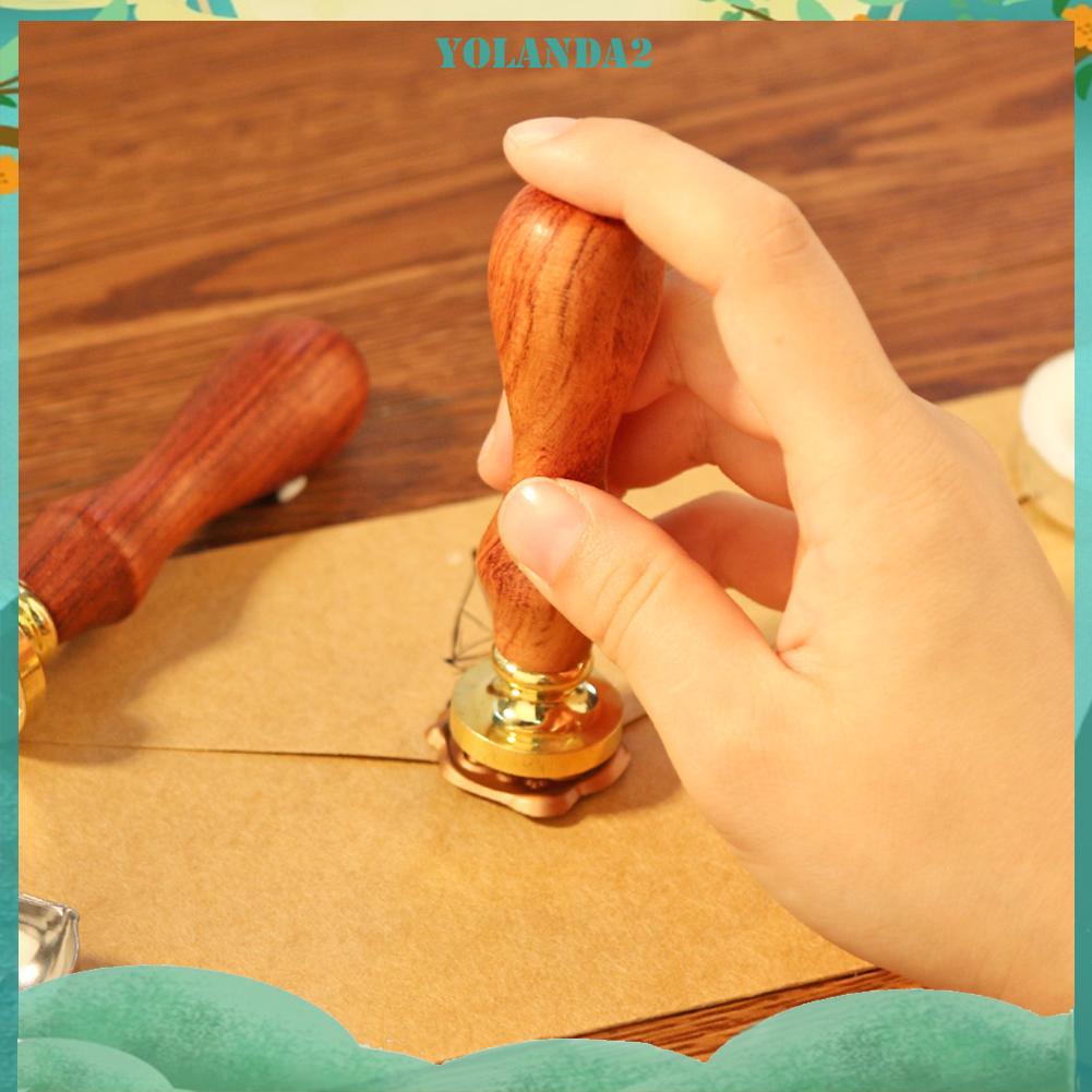 Con Dấu Đóng Sáp Niêm Phong Thiệp Cưới Hình Hoa Bồ Công Anh Cổ Điển Diy