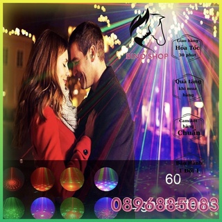 Đèn Chiếu Laser 3D Nháy Theo Nhạc, Sử Dụng Cho Party, Sân Khấu, Vũ Trường, Karaoke, Đèn Phòng nhảy