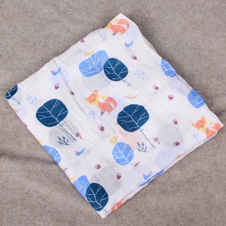 Khăn tắm muslin swaddle sợi tre cho bé