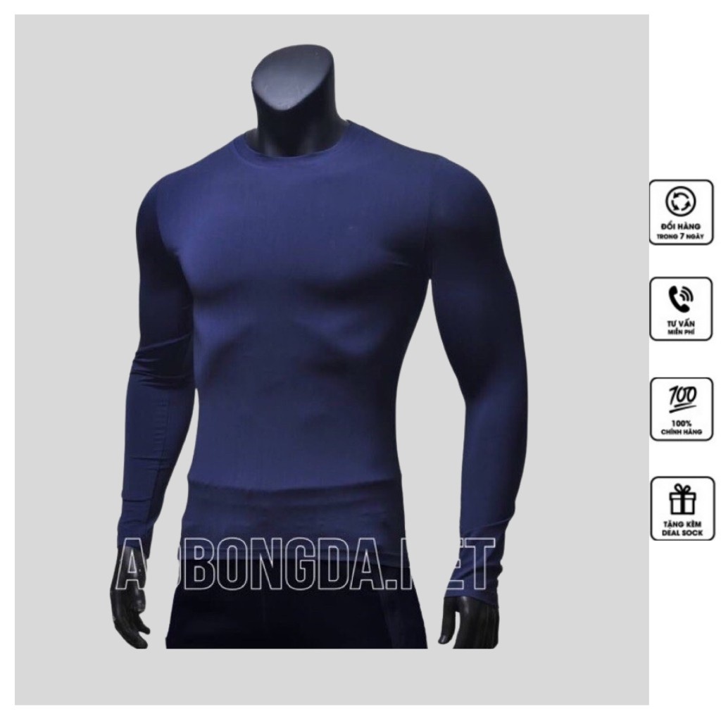 Áo thun nam giữ nhiệt cao cấp áo giữ nhiệt nam thể thao mềm mại co dãn 4 chiều - TOPMEN