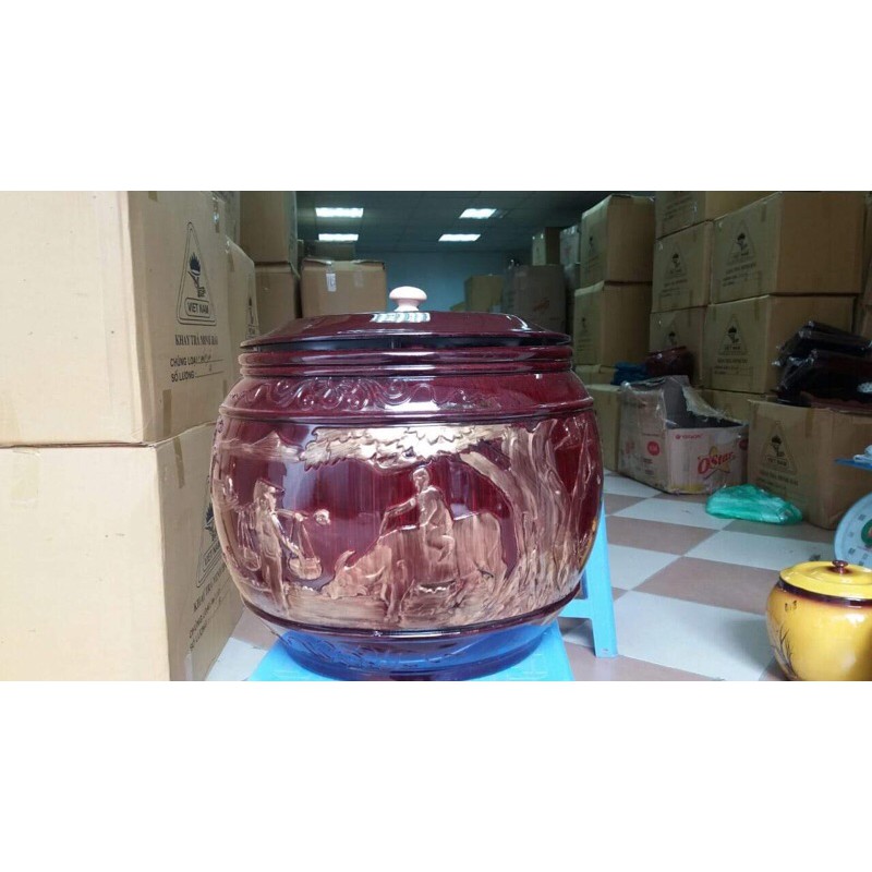 BỘ GIÀNH Ủ TÍCH CẢNH ĐỒNG QUÊ PHỦ ĐỒNG 2 LÍT CAO CẤP .HÀNG CÔNG TY MINH HẢI