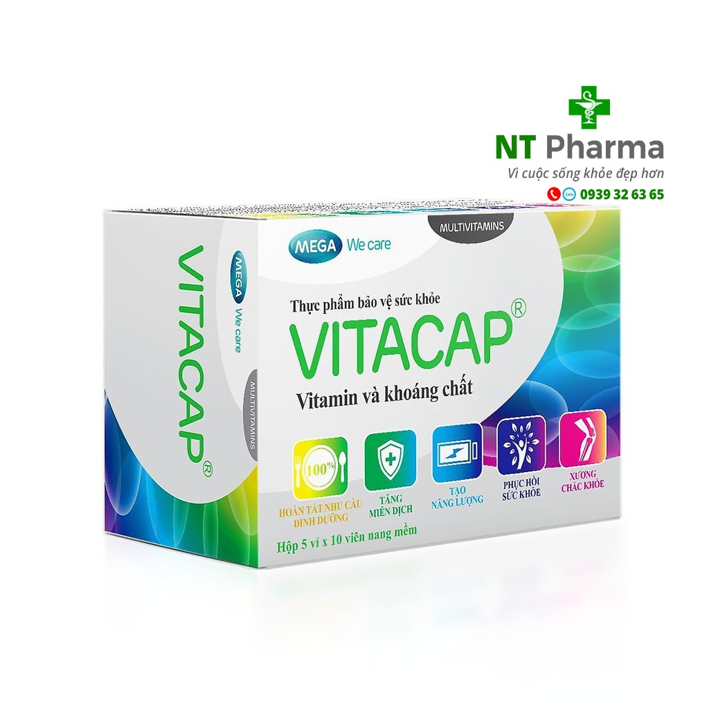 VITACAP - Viên uống Multivitamin và khoáng chất (Chính hãng)